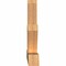 Ekena Millwork Saratoga Smooth Timber Gable Bracket, Western Red Cedar, 96"W x 36"H x 5 1/2"D x 5 1/2"F, 9/12 Pitch GBW096X36X0606SAR00SWR - alternate 3